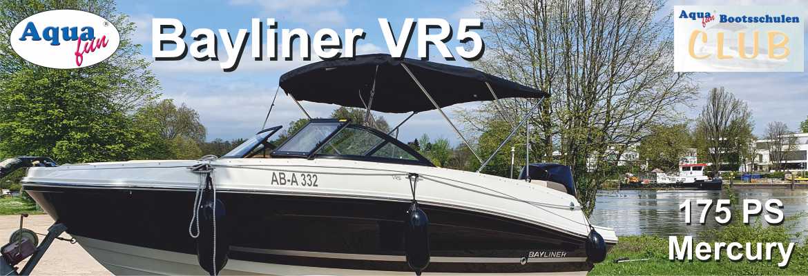 Sportboot Bayliner VR5 OB Bowrider chartern im Aquafun Club